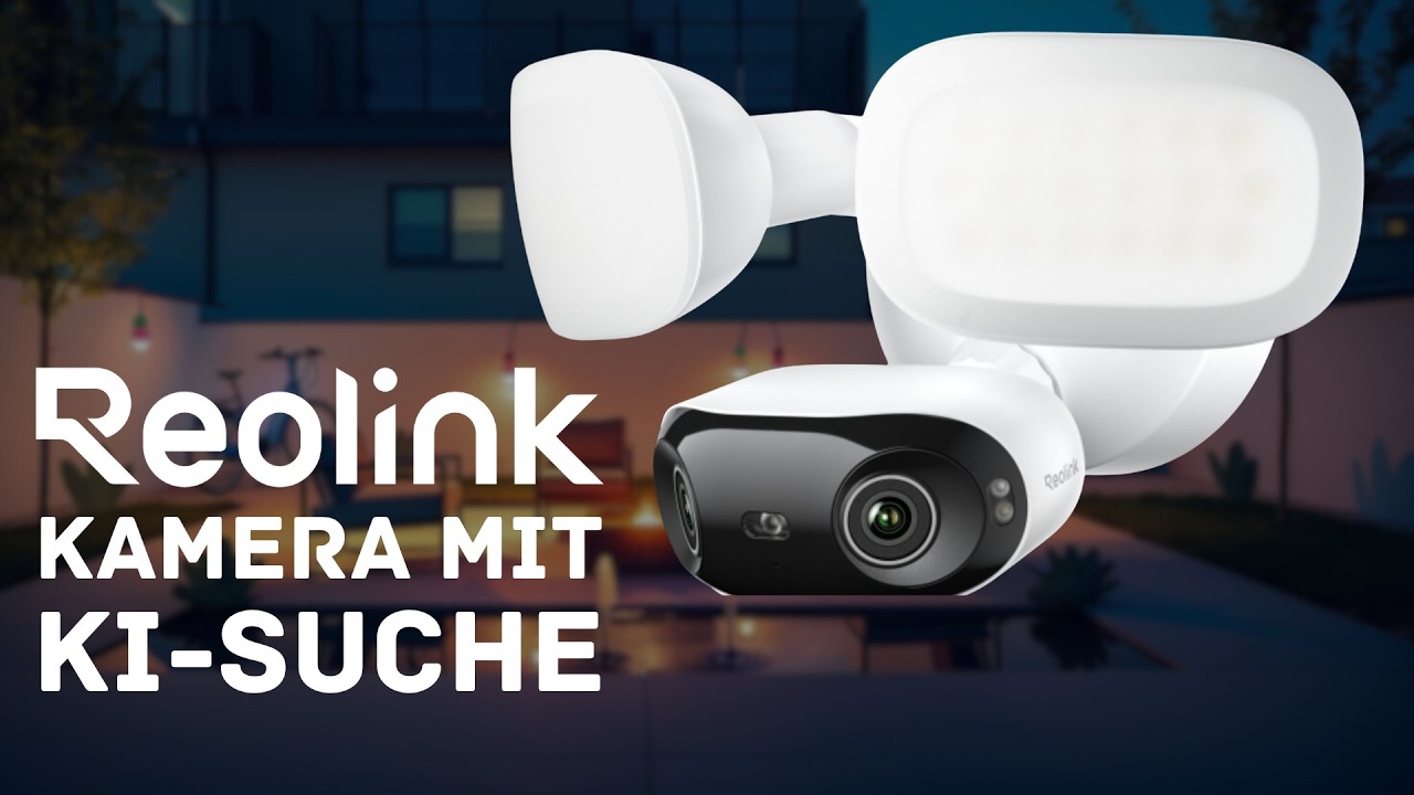 Sicherheitskamera mit KI-Suche! Reolink Elite Floodlight WiFi Review!