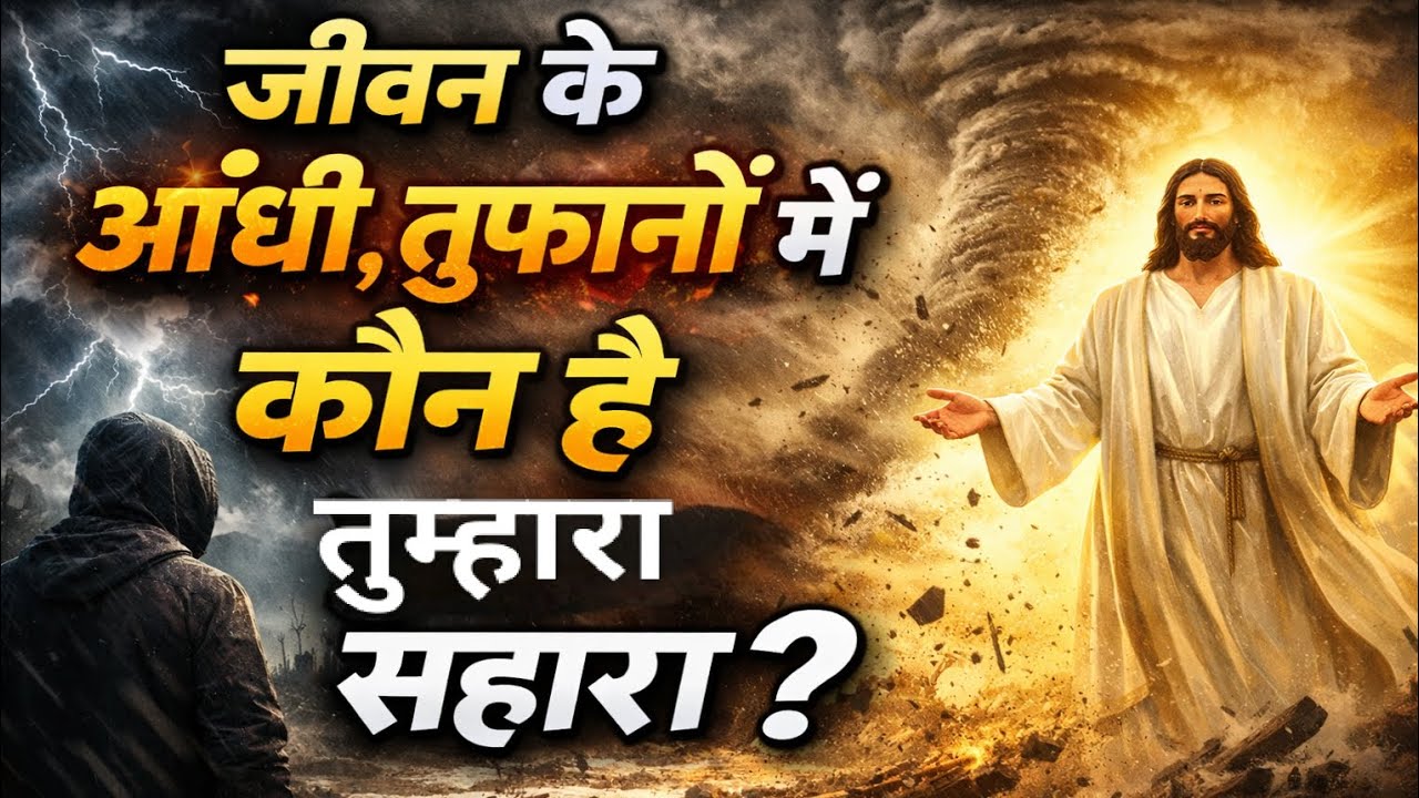 जीवन के आंधी, तूफानों में कौन है तुम्हारा सहारा 