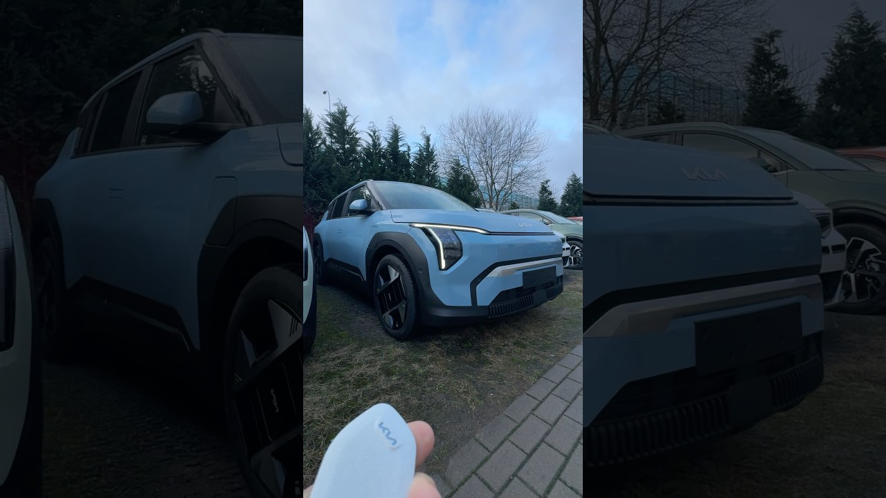 Remote Smart Parking Assist (RSPA) w Kia EV3 ❤️ Kia EV3 LR Businessline FrostBlue 😊