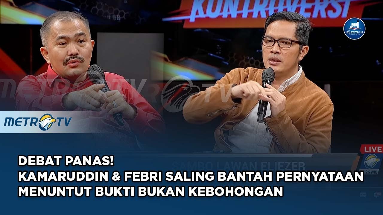 Debat Febri Diansyah vs Kamaruddin, Terhadap Pelecehan Putri Chandrawathi #KONTROVERSI