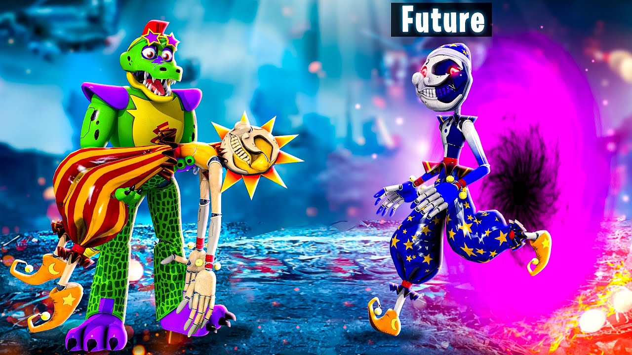 Sun and Moon TRAVEL to the FUTURE! in VRCHAT