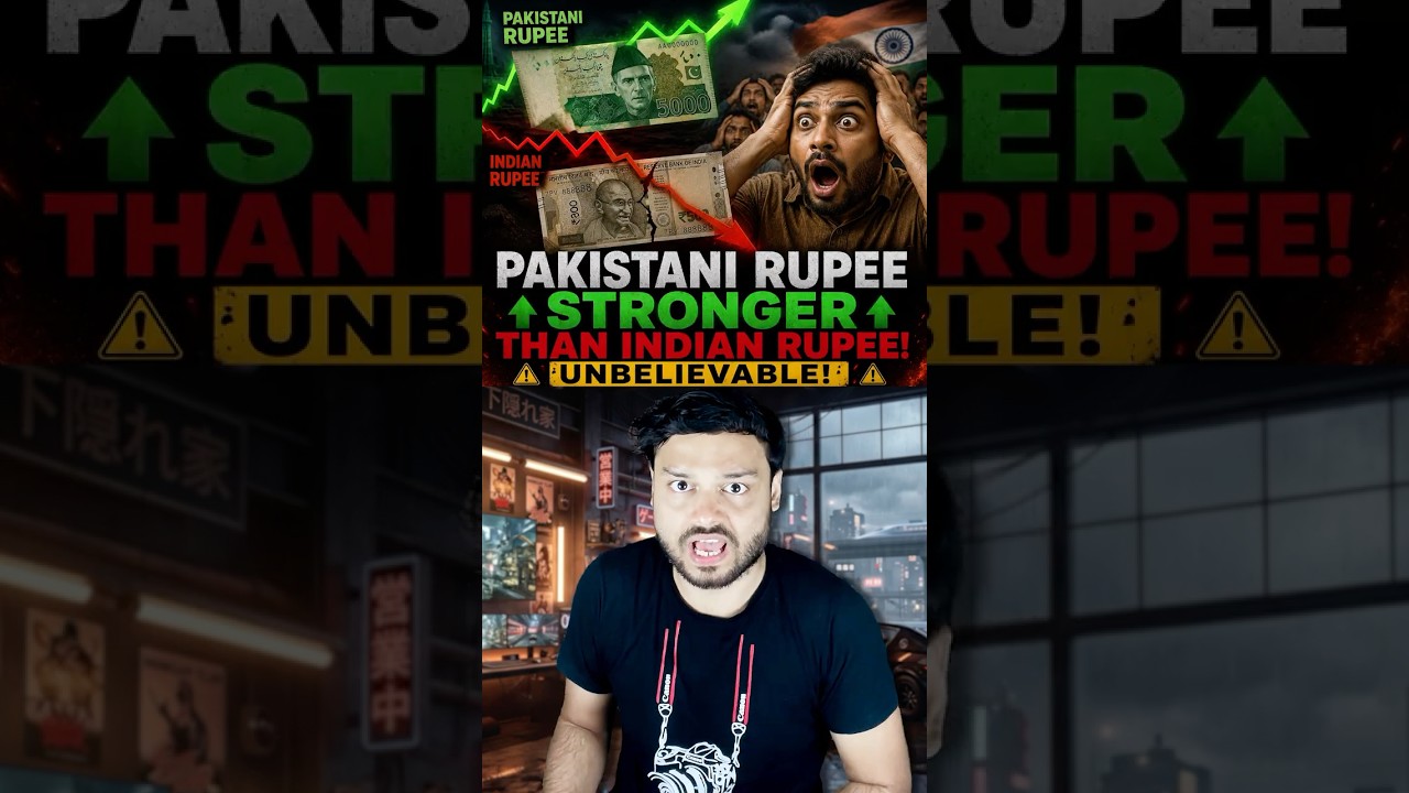 Pakistan WON! - Sadly, India is Losing The Rupee Currency Race - Economy of India #shorts
