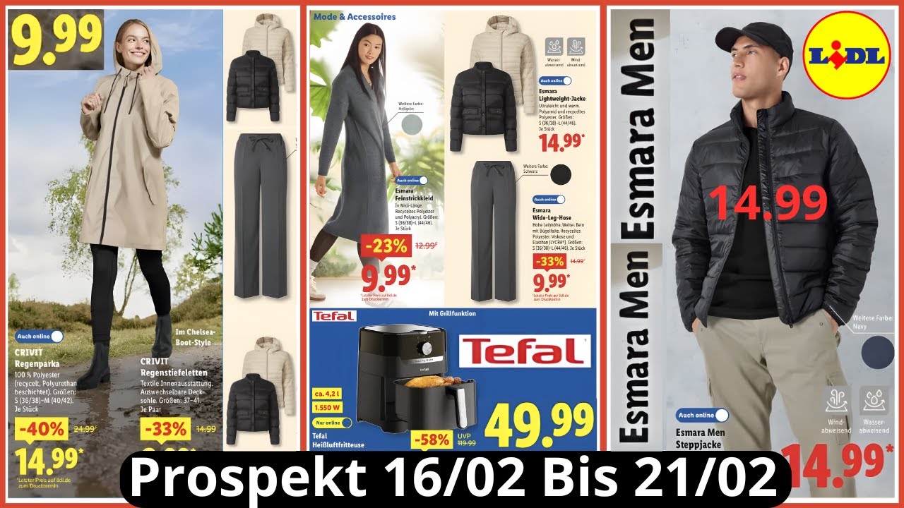 Lidl Deutschland | Neuer Prospekt vom 16/02/26 bis 21/02/26 | Angebote & Aktionen #lidl  #angebote