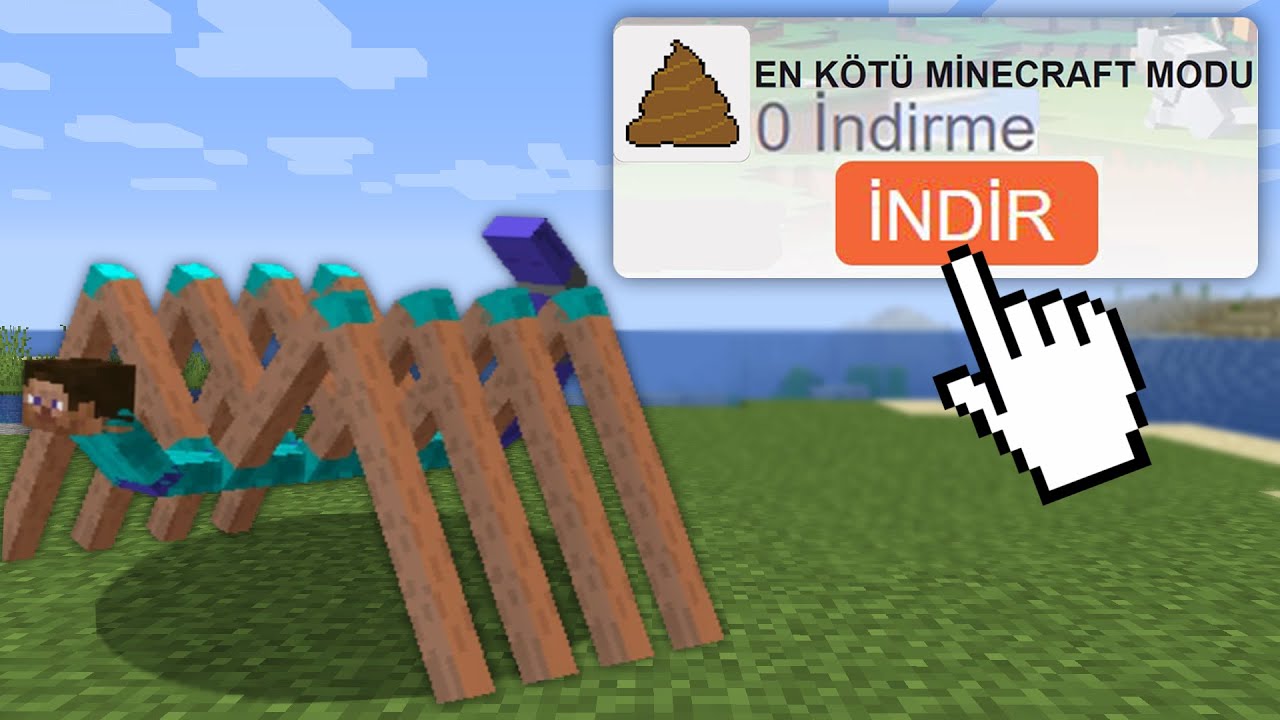 EN KÖTÜ MİNECRAFT MODLARINI BULDUM..