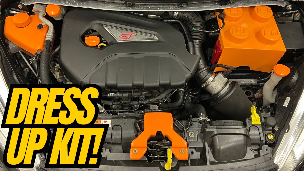 Making My Fiesta ST180 Engine Bay POP! | Dress-Up Mods