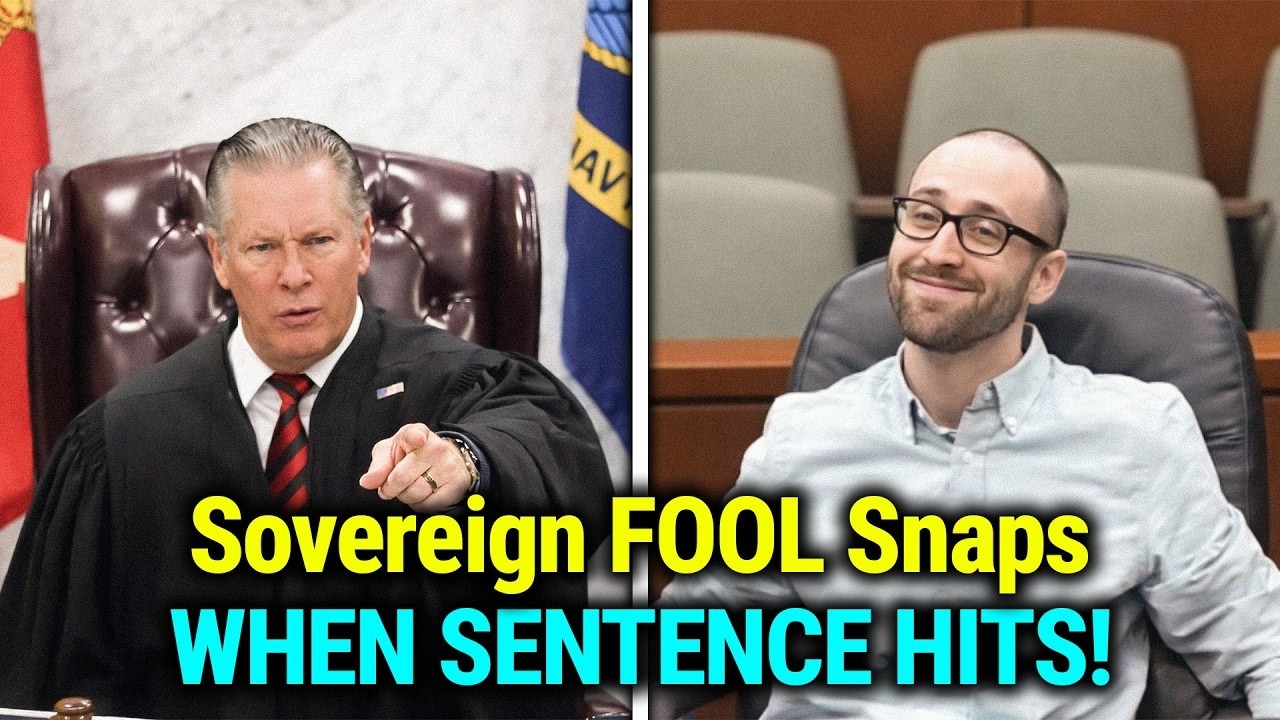 Sovereign Citizen Thinks Court Is a Joke… Until the Judge Shuts It Down