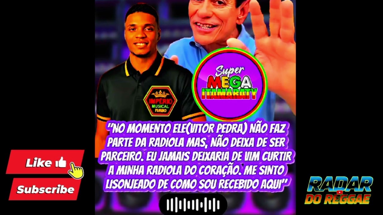 NO MOMENTO VICTOR PEDRA NÃO FAZ MAIS PARTE DA RADIOLA MAS, NÃO DEIXA DE SER PARCEIRO.