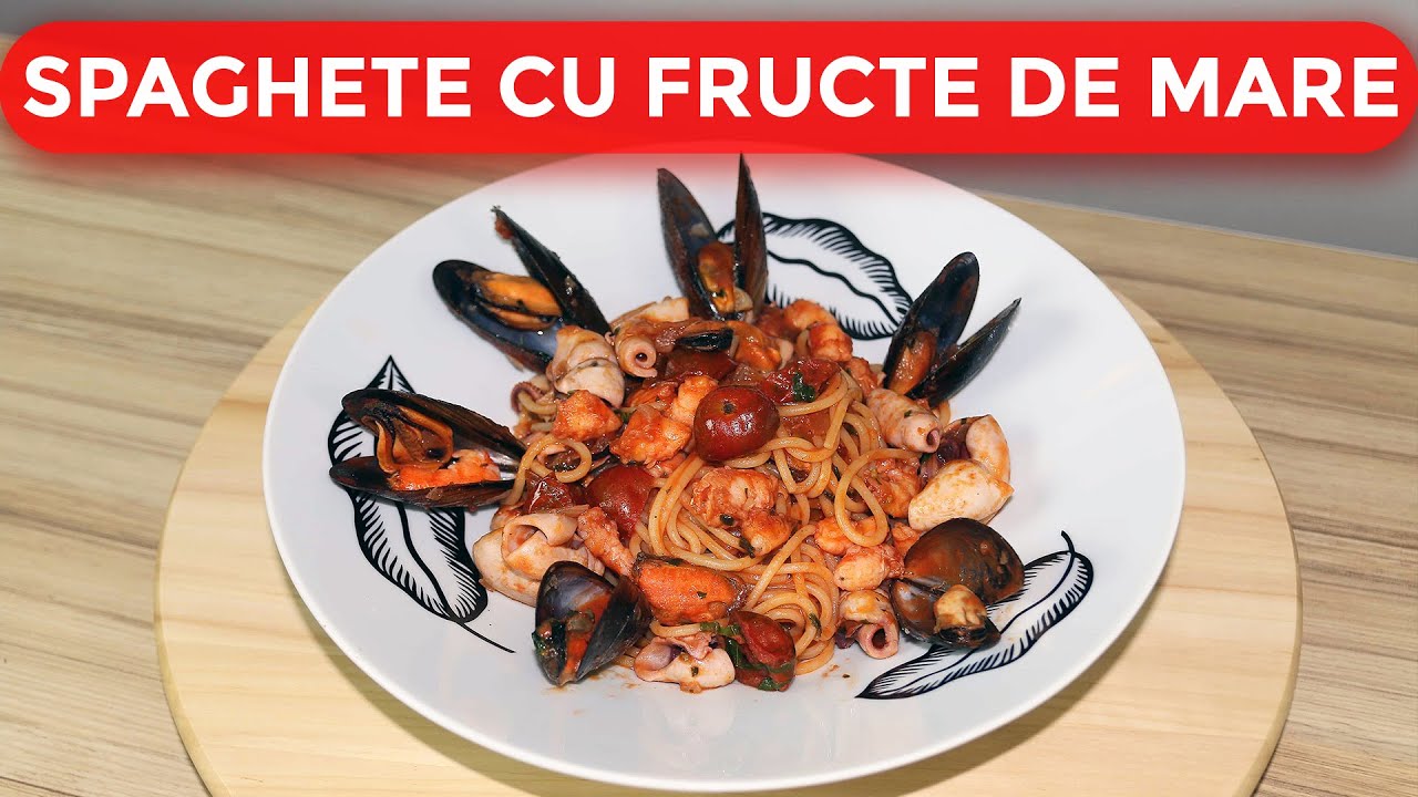 SPAGHETE CU FRUCTE DE MARE (Chef Patrizia)