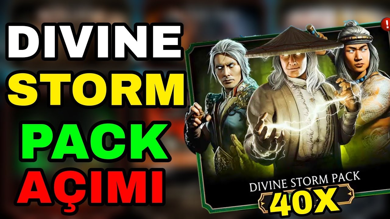 SONUNDA FULLEDİM BE 😍 | 40X Divine Storm Pack Açımı | MK Mobile