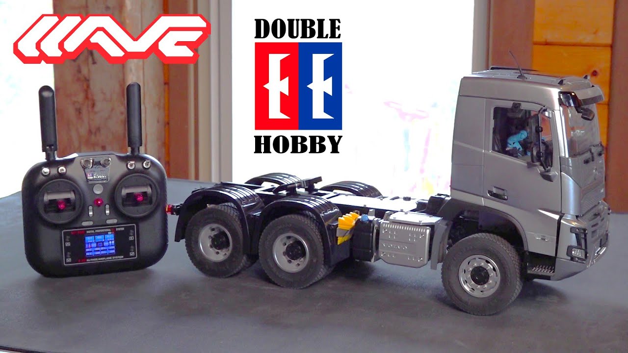RTR Double E Hobby E013 Volvo FMX 6x4 Hauler Truck skala 1/14 / Wave-RC | RC ADVENTURES