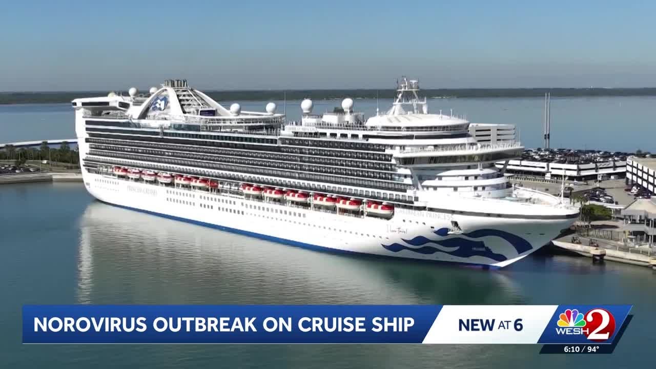 More than 100 fall ill from norovirus outbreak aboard cruise ship bound for Port Canaveral