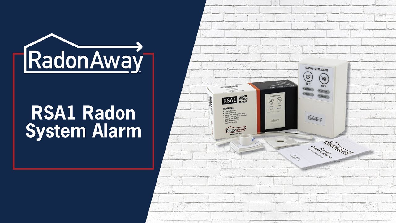 RadonAway RSA1 Radon System Alarm