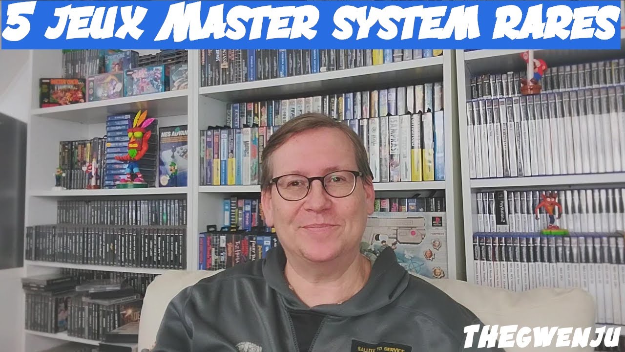 5 jeux Master system rares