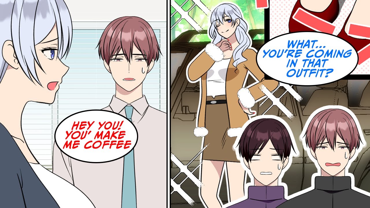 Arrogant boss's daughter who looks down on employees arrives at camp without permission [Manga Dub]