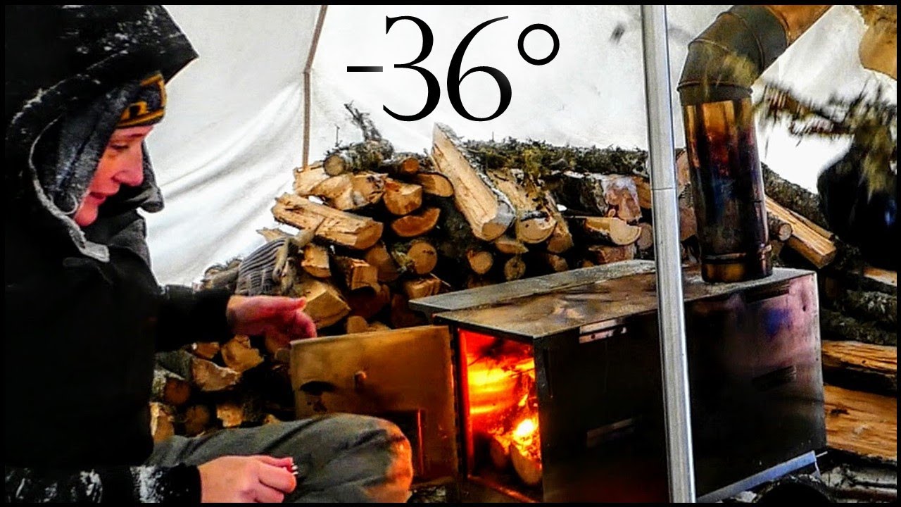 -36° Camping 3 Days | Snowstorm & Igloo Build in Deep Snow