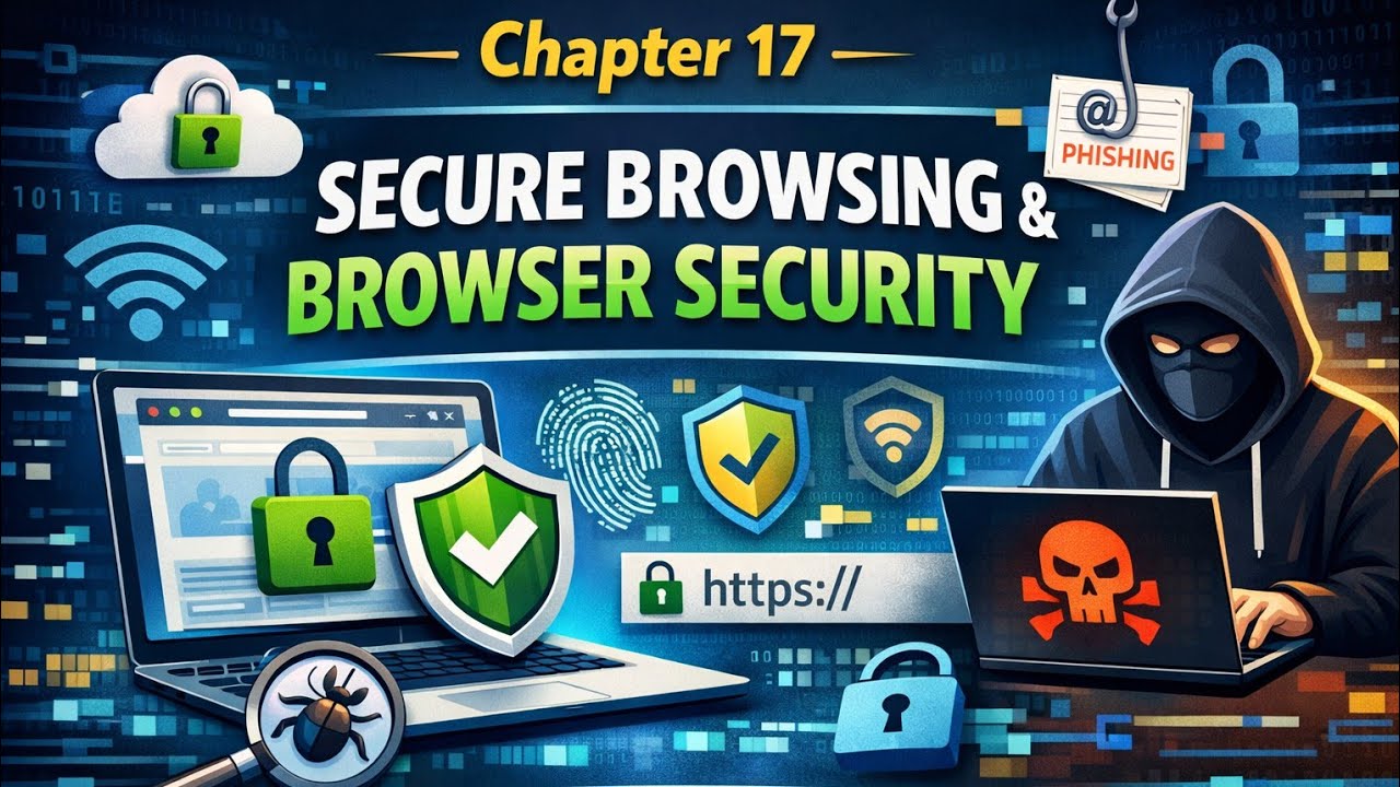 Chapter 17 — Secure Browsing & BrowserSecurity | Cyber Security Awareness Course