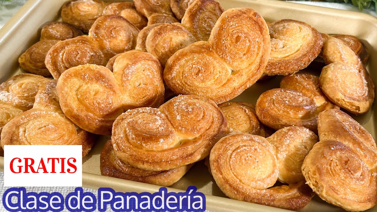 OREJITAS TOSTADITAS DE OJALDRE -Clase de Panadería gratis