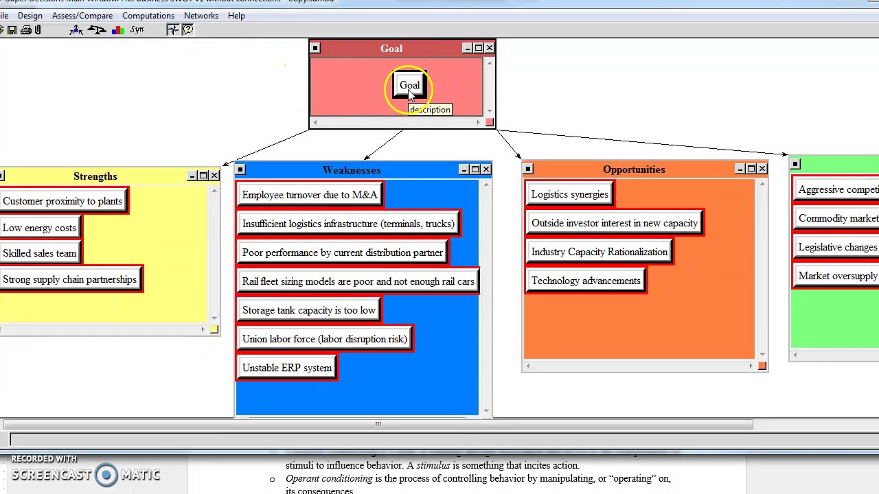 Creating Connections in SuperDecisions