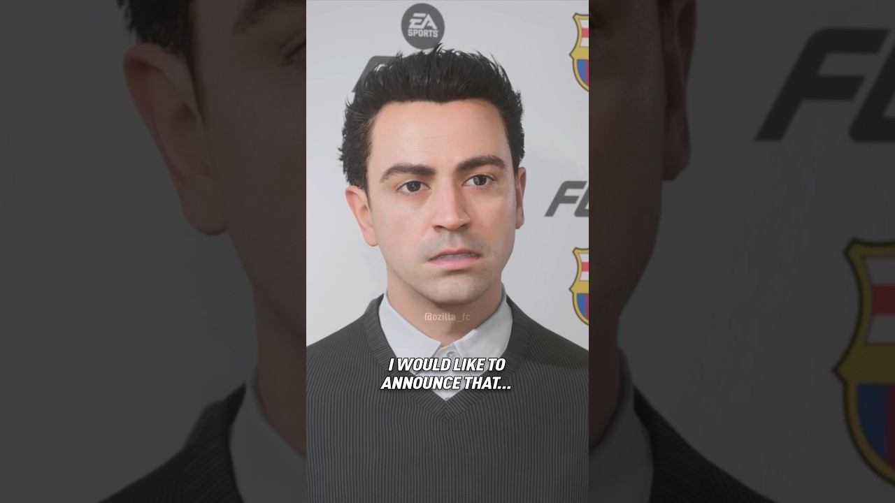 TOTY Xavi leaves Barcelona after failing to score 🥲 #eafc #eafc24 #fc24 #fut #football #shorts l