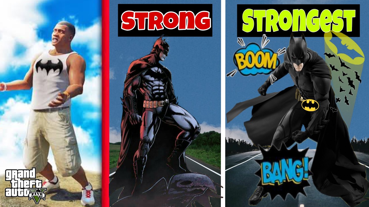 Upgrading BATMAN Into BAT GOD In GTA 5