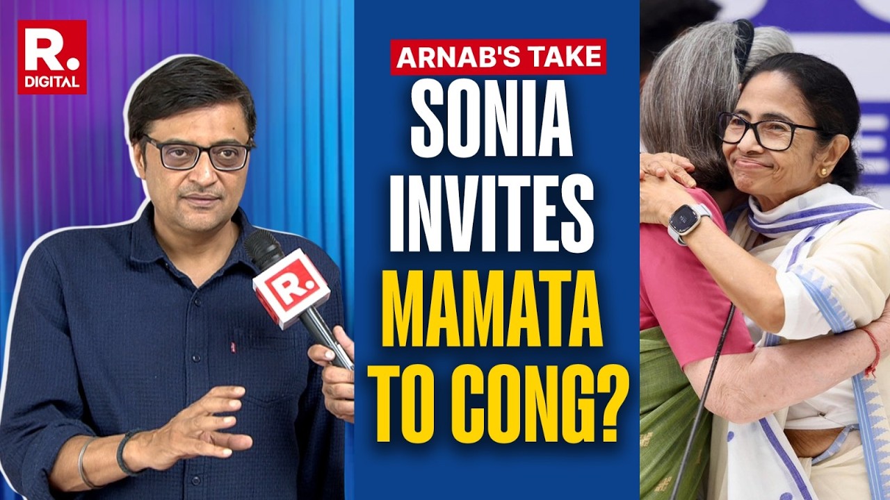 Arnab Goswami Analyses Congress' Conditional Support To Mamata Banerjee