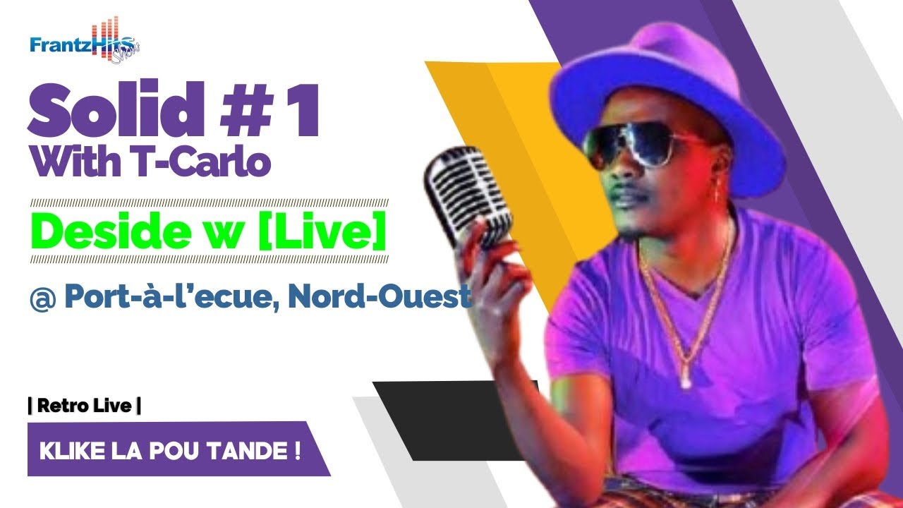 SOLID # 1 WITH T-CARLO - DESIDE W [LIVE] @ PORT-A-L'ECUE, NORD-OUEST