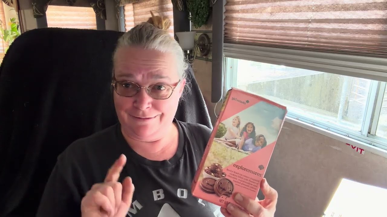Обзор и обсуждение нового печенья Girl Scout!!! #гурманы #вкусно #чат