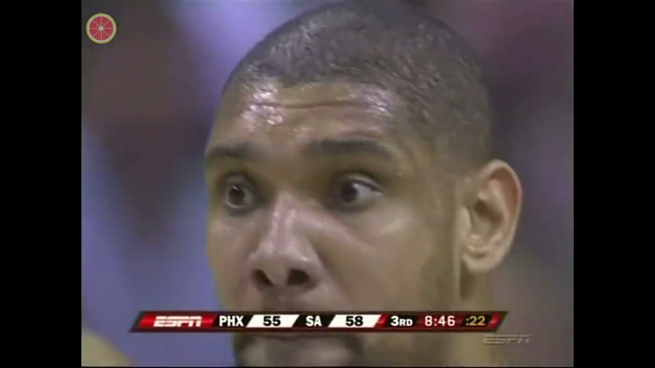GDP VS MSN ! Throwback NBA Playoffs WCSF 2007.5.18 Phoenix Suns at San Antonio Spurs G6 FHD