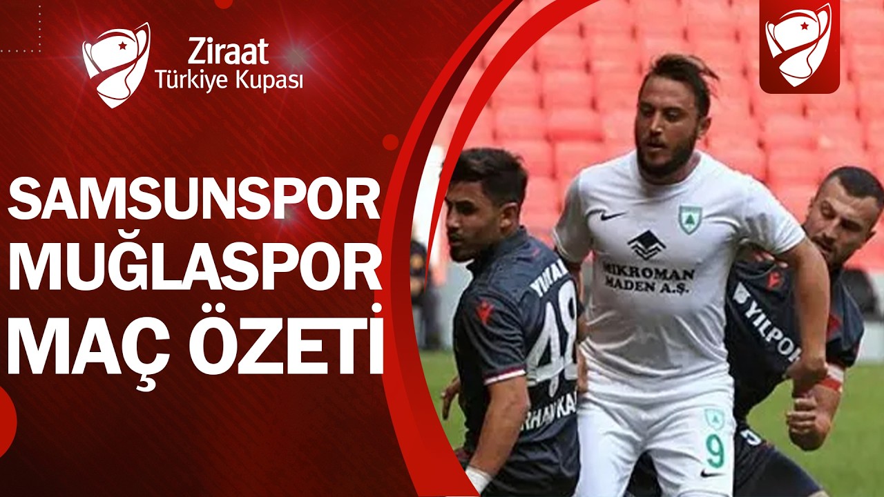 Samsunspor 1-3 Muğlaspor Maç Özeti | Ziraat Türkiye Kupası 3. Tur Maçı | 05.11.2020