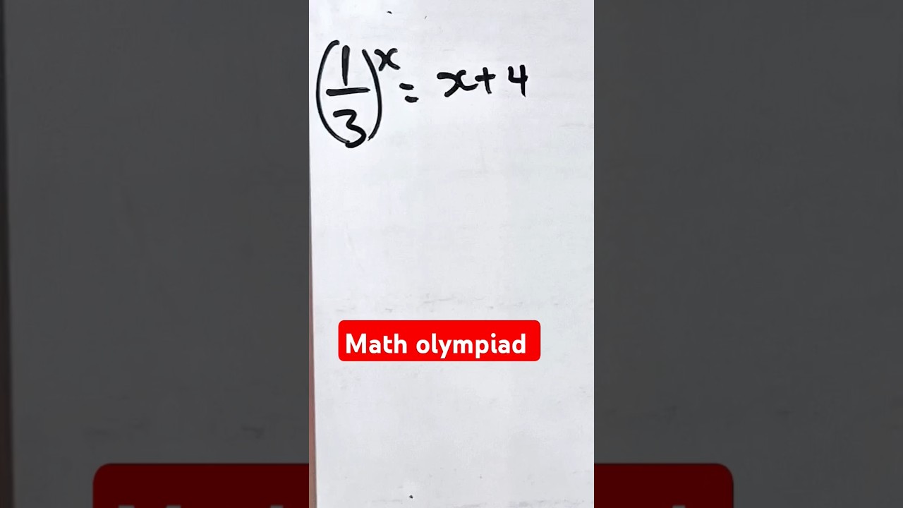 Harvard University interview math test . #maths #exponential #matholympiad