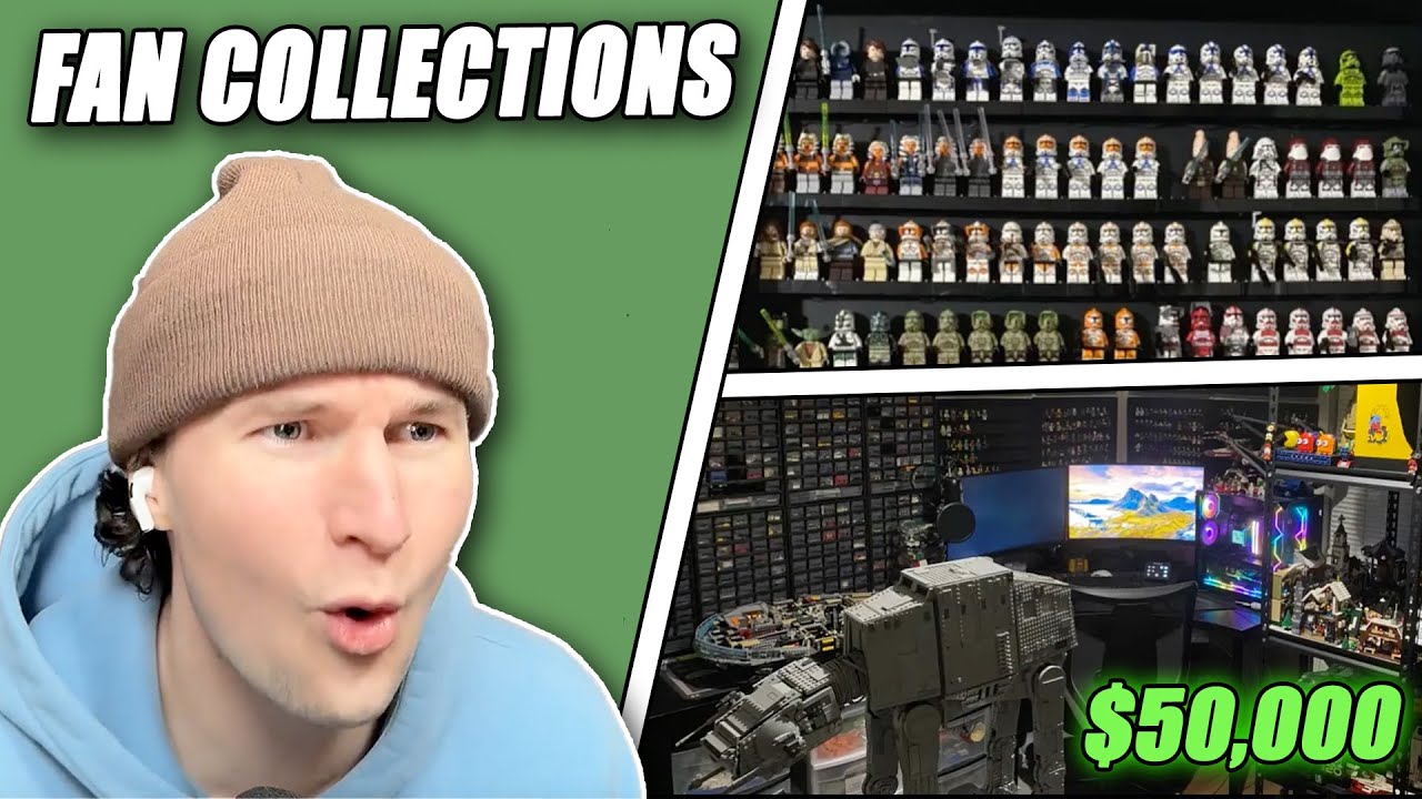 $50,000 LEGO Collection?! | Rating Fan Collections