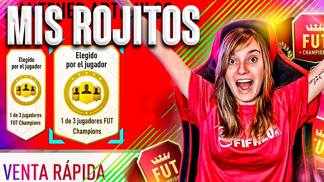 RECOMPENSAS FUT CHAMPIONS FIFA 20 | MIS ROJITOS