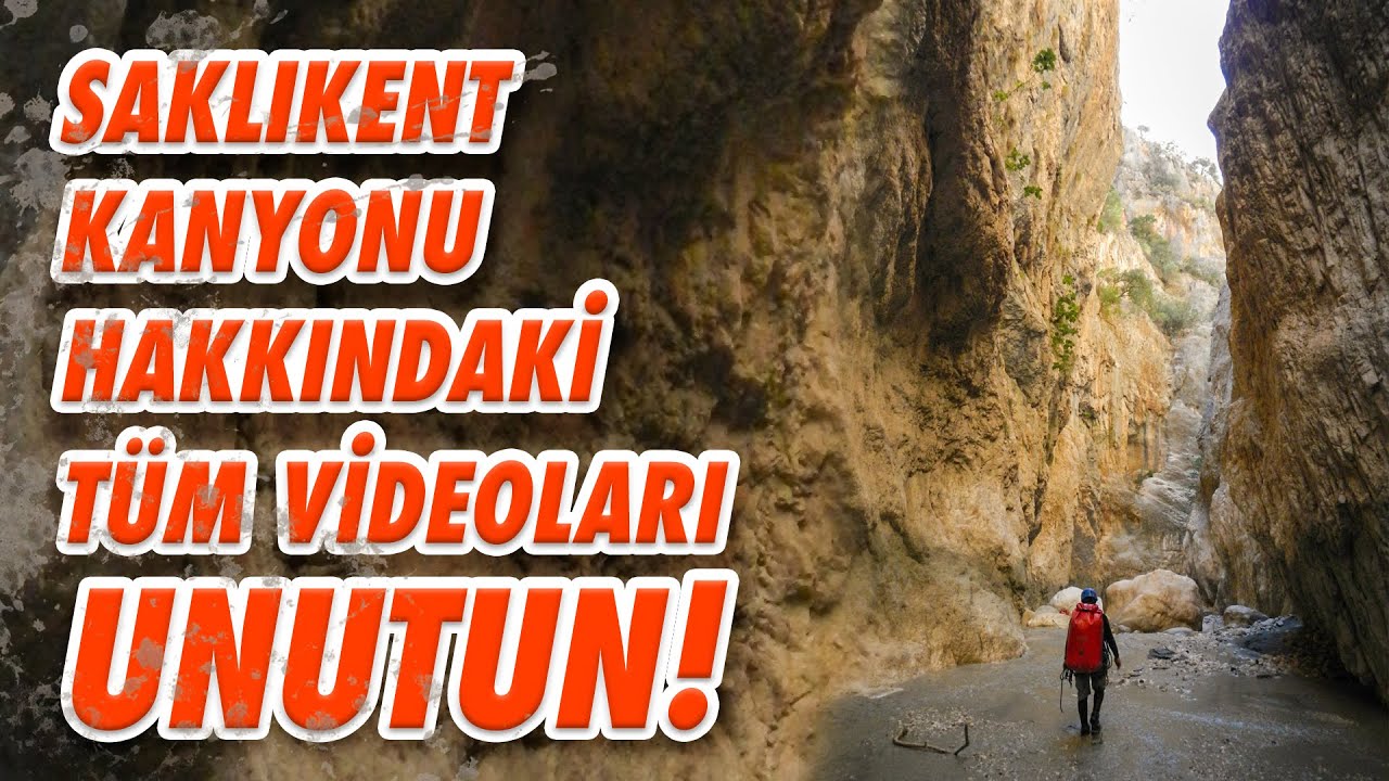Saklıkent Kanyonu | 18 Km'lik Dev Kanyon Sistemini Geçiyoruz!