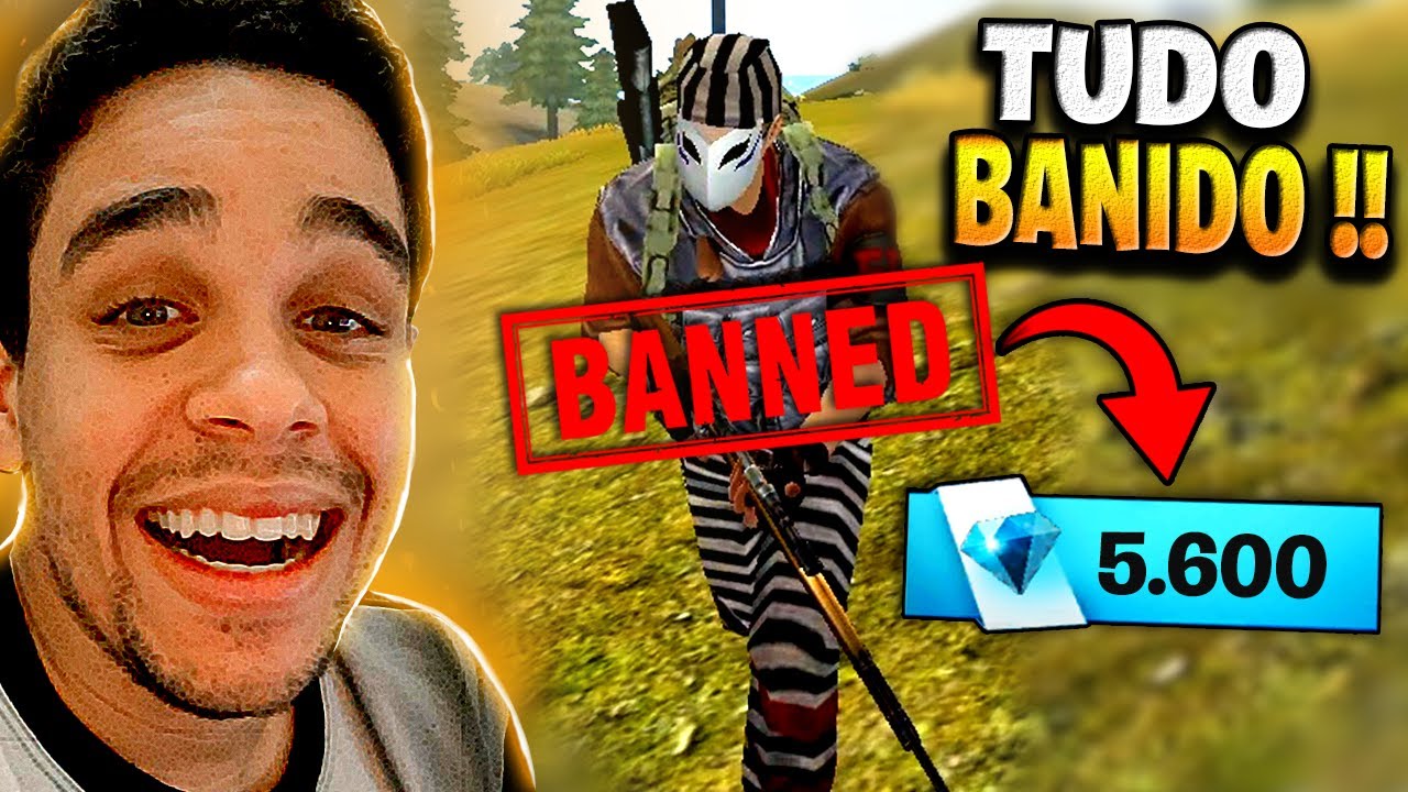 ACABOU!! HACKS BANIDOS PELA NOVA FERRAMENTA DO FREE FIRE