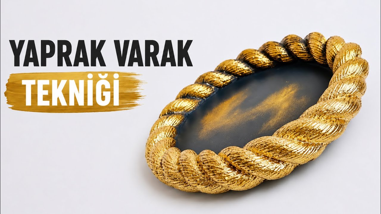 Yaprak Varak Uygulaması Nasıl Yapılır? / Püf Noktaları / Imitation Leaf
