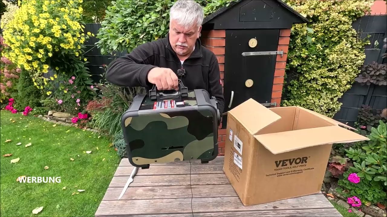 VEVOR Dieselheizung 8 kW für Camper, Angler ... mit Bluetooth, Fernbedienung, CO2 Alarm usw.