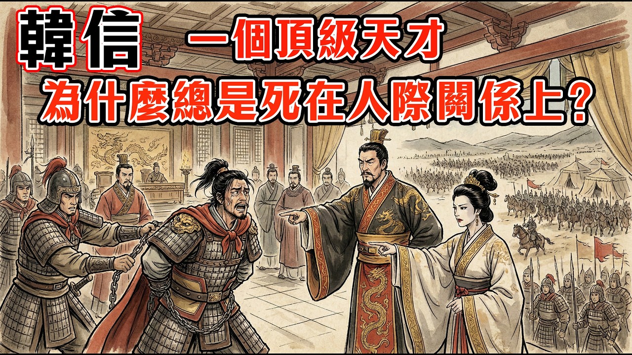 韓信：一個頂級天才，為什麼總是死在人際關係上？