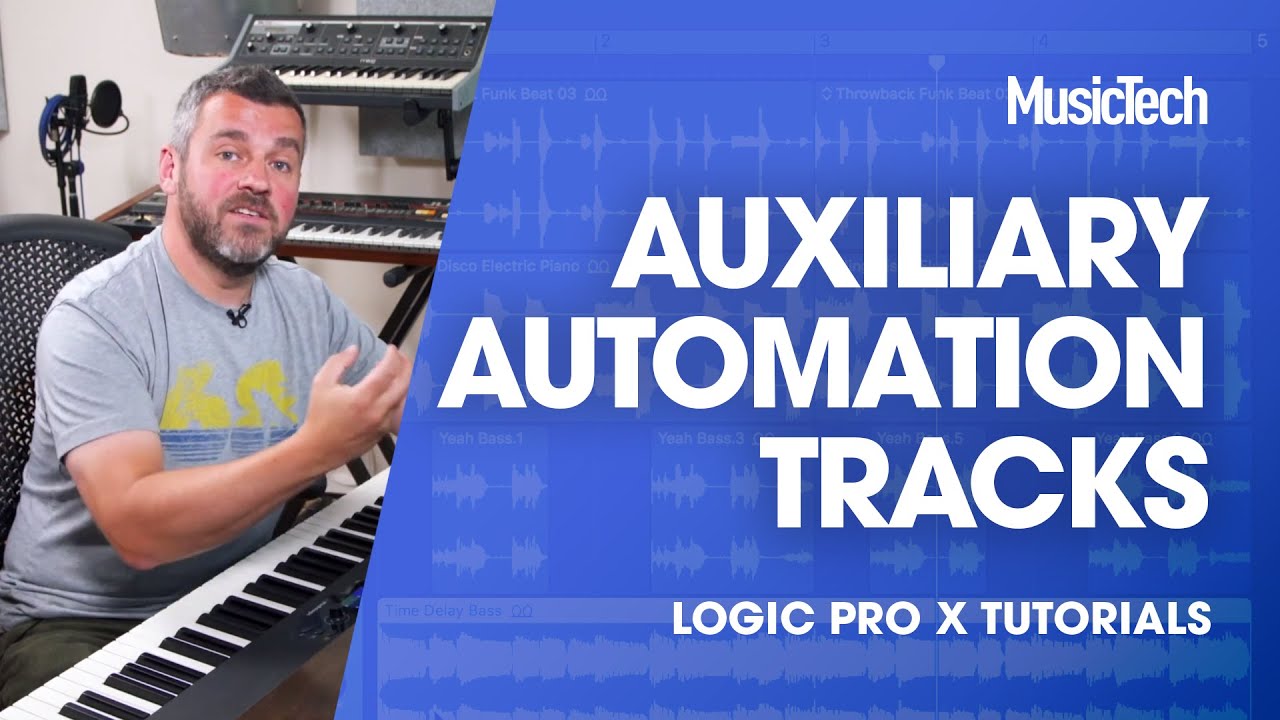 Logic Tips - Auxiliary automation tracks