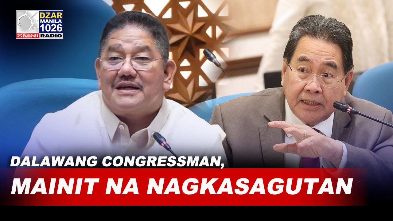 MAINIT na nagkasagutan sina Cong. Libanan at Cong. Rodrigues sa plenaryo ng Kamara