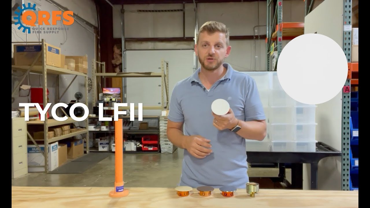 Tyco LFII Cover Plate Introduction | Concealed Pendent Fire Sprinklers | QRFS