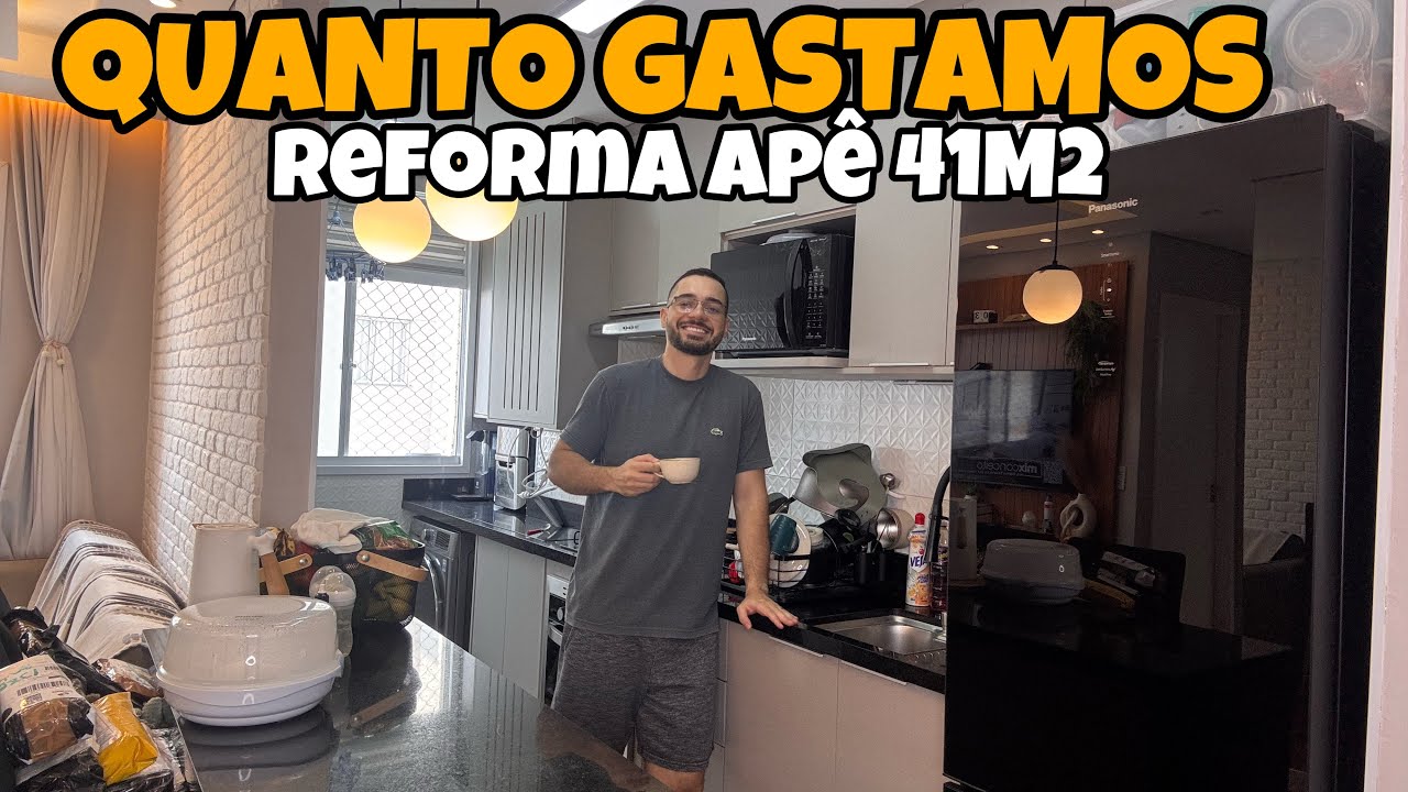 QUANTO CUSTA REFORMAR UM APARTAMENTO NA PLANTA DO ZERO - VALORES REAIS QUE GASTAMOS AQUI !!