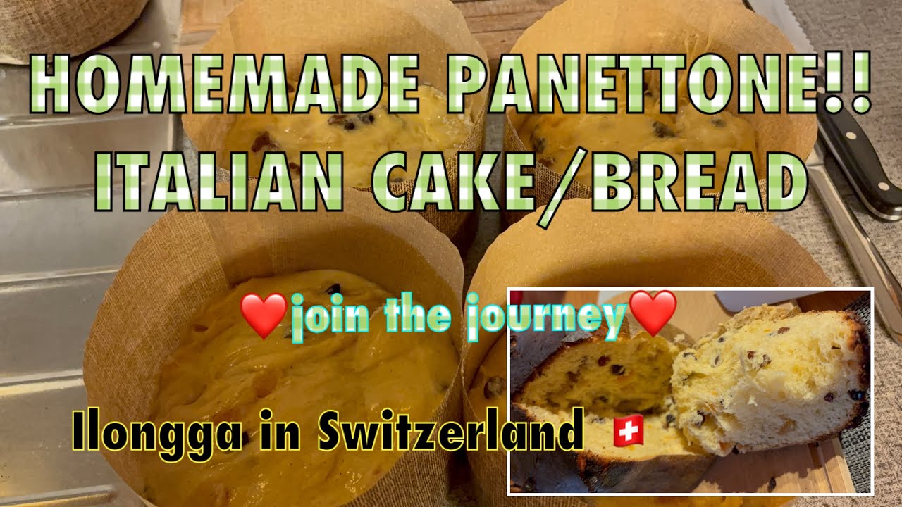 𝙃𝙊𝙈𝙀𝙈𝘼𝘿𝙀 𝙋𝘼𝙉𝙀𝙏𝙏𝙊𝙉𝙀!! ɪᴛᴀʟɪᴀɴ ᴄᴀᴋᴇ/ʙʀᴇᴀᴅ #cooking #yummy #food #cake #bread  #italy #love #favorite