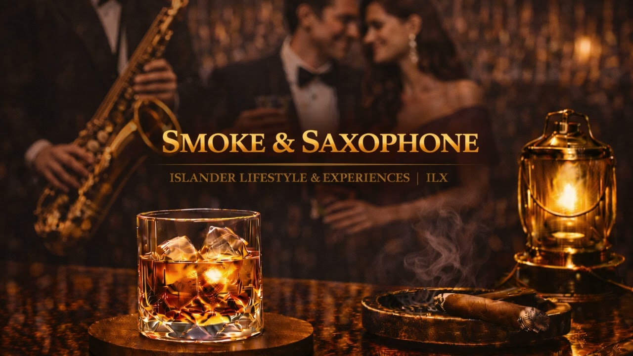 🎷 SMOKE & SAXOPHONE #JazzWhiskey #SaxLounge #NightBarMusic