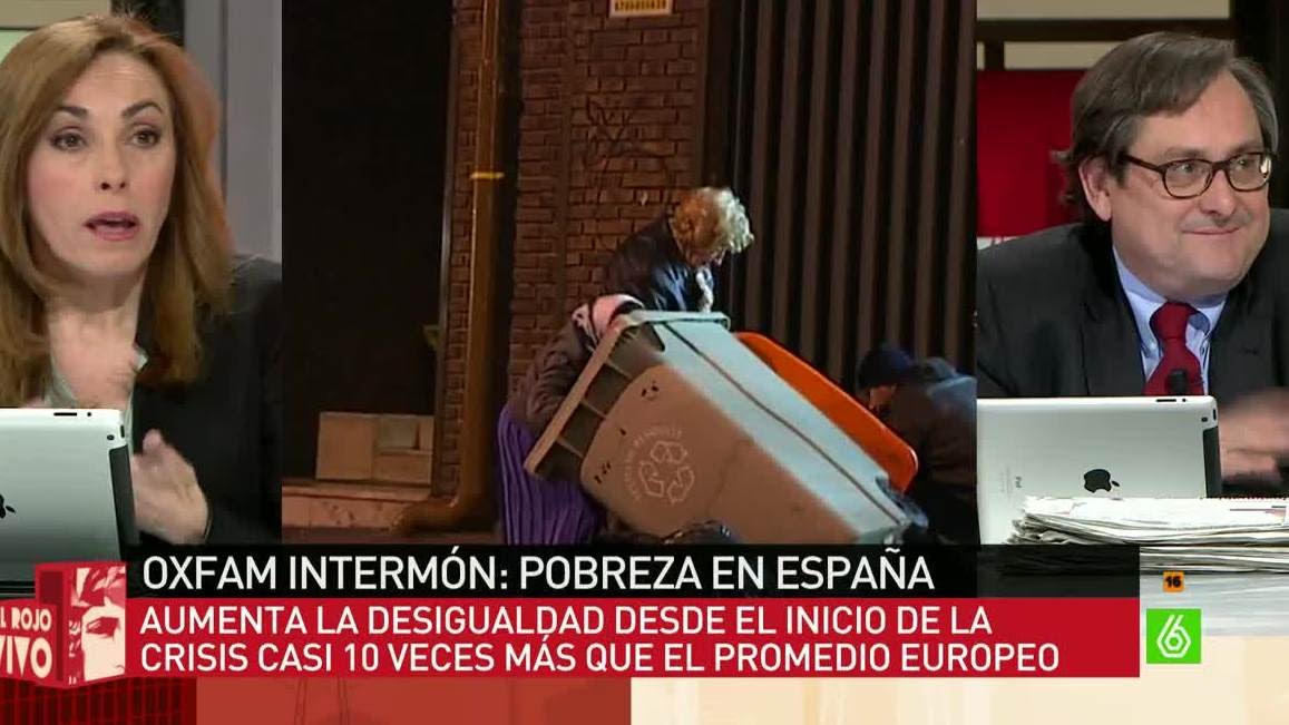 Rifirrafe entre Marhuenda y Angélica Rubio tras el informe de Intermon Oxfan