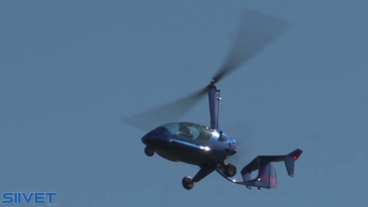 ELA Eclipse Gyrokopter Daytime Airshow Flight  - Flygfesten 2022