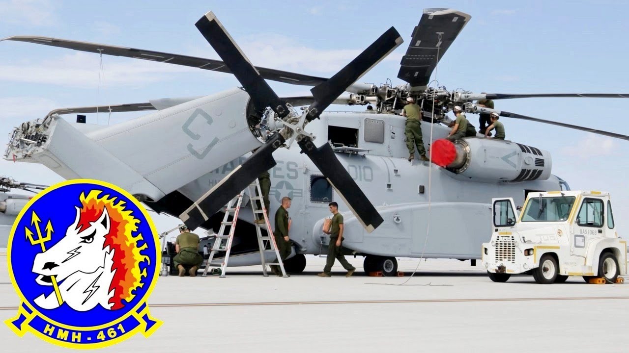 Железный Конь. Новые мощные вертолеты CH-53K King Stallion Корпуса морской пехоты США.