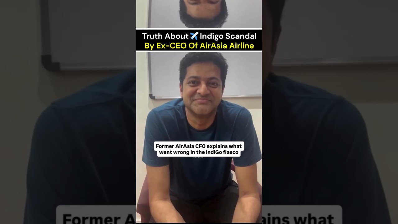 Truth About✈️Indigo Scandal By Ex-CEO of AirAsia Airline