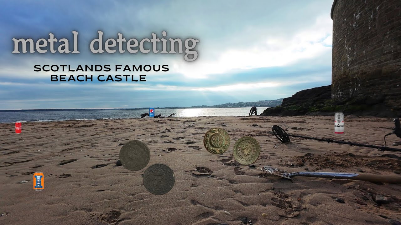 Famous Scottish Beach Metal Detecting!
