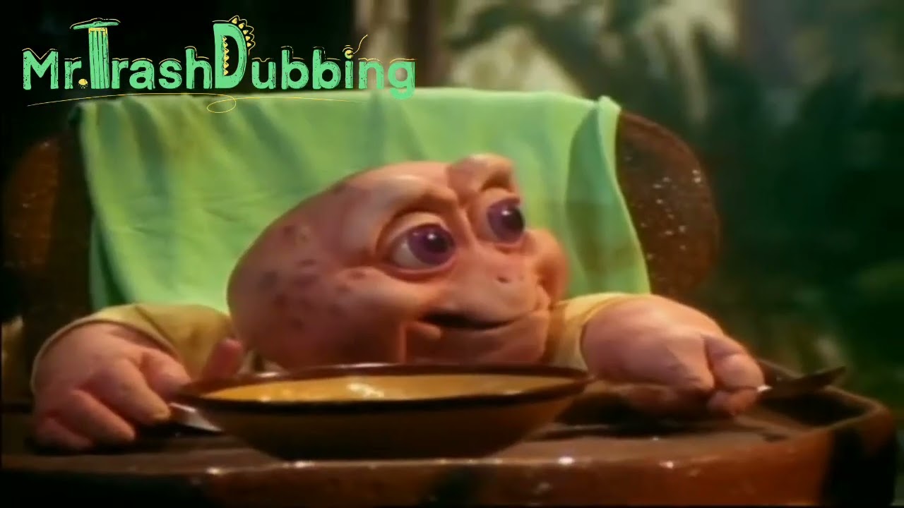 DINKON IS BACK : dinkon susah makan #mrtrashdubbing