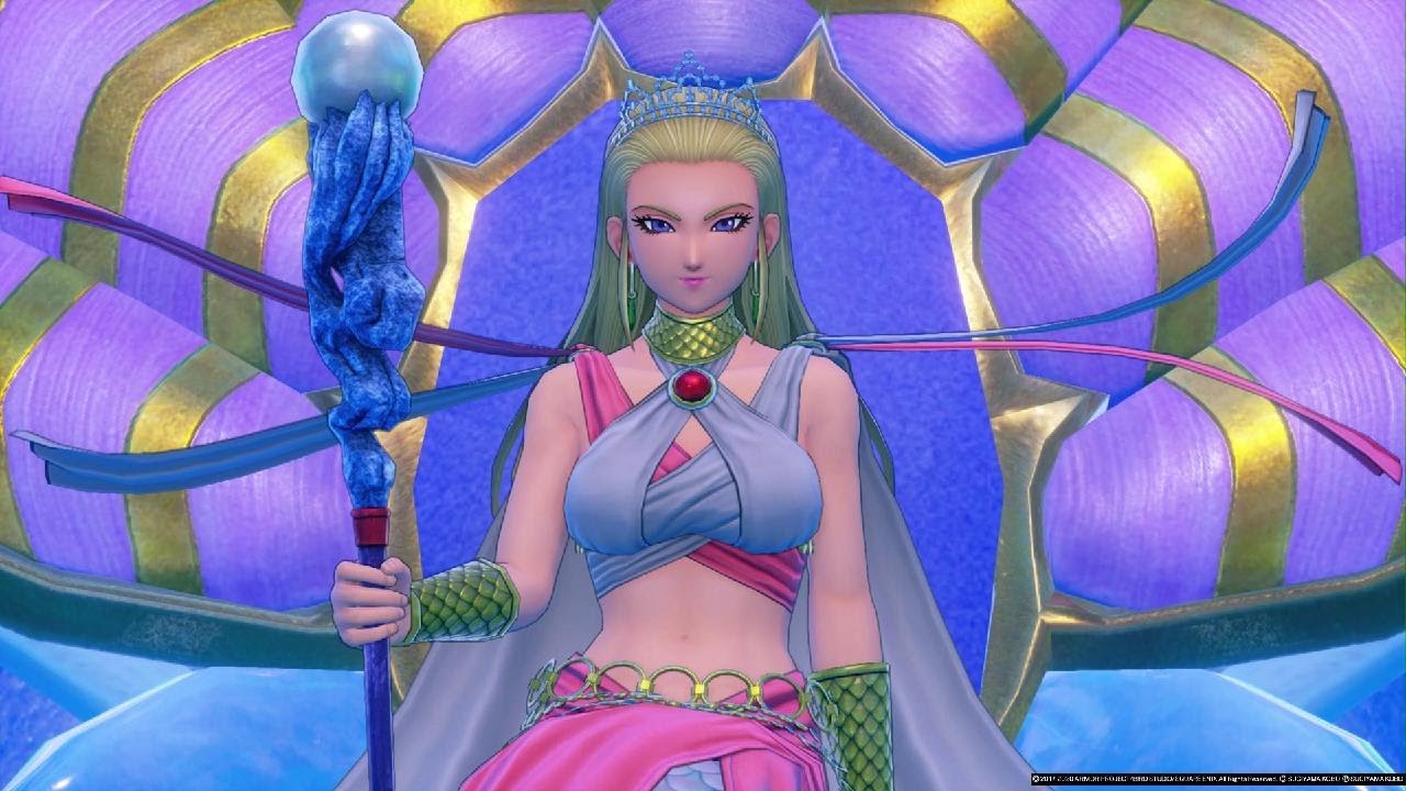 Dragon Quest 11 mermaid queen